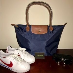 Authentic Longchamp Le Pliage Large Nylon Tote